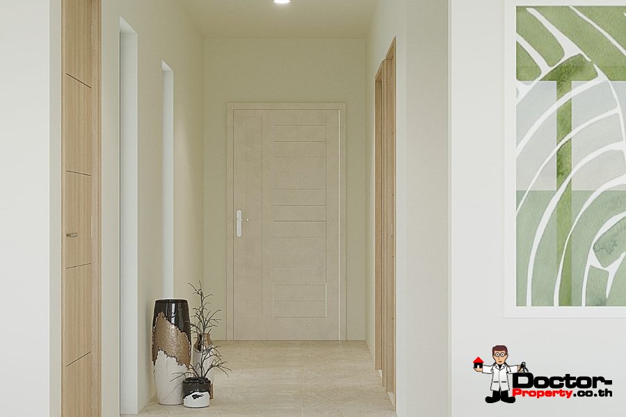 Modern 4 Bedroom Pool Villa in Bang Rak, Koh Samui – For Sale