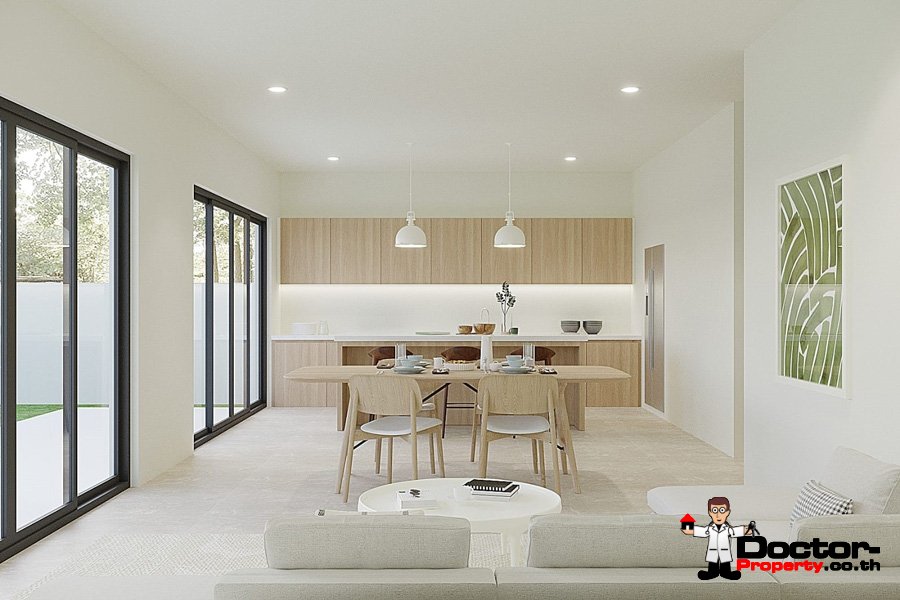 Modern 4 Bedroom Pool Villa in Bang Rak, Koh Samui – For Sale