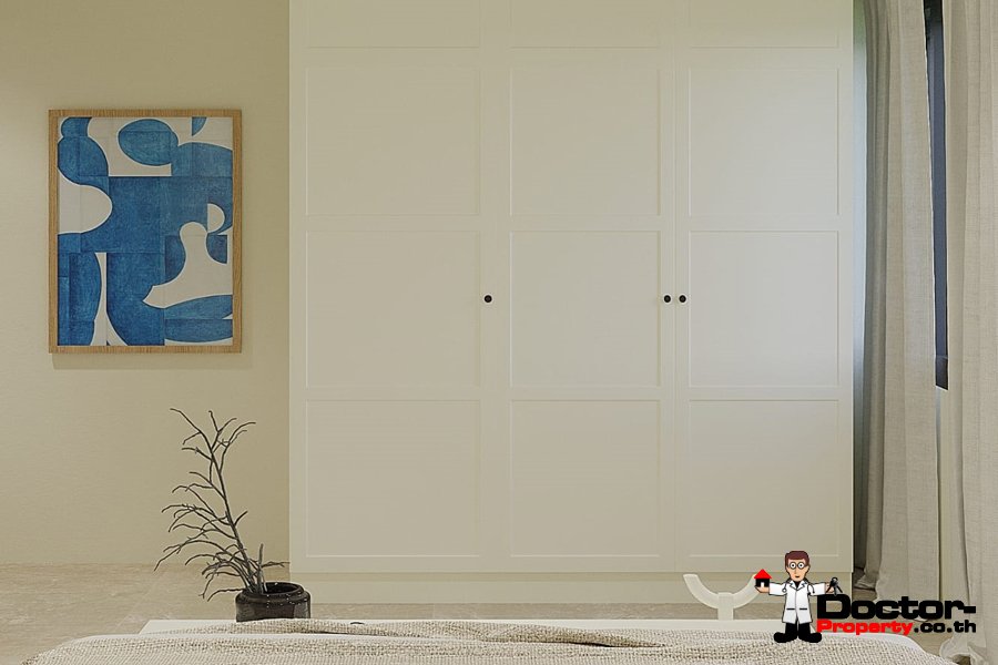 Modern 4 Bedroom Pool Villa in Bang Rak, Koh Samui – For Sale