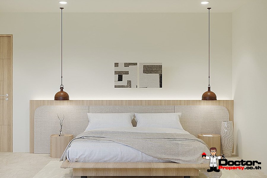 Modern 4 Bedroom Pool Villa in Bang Rak, Koh Samui – For Sale