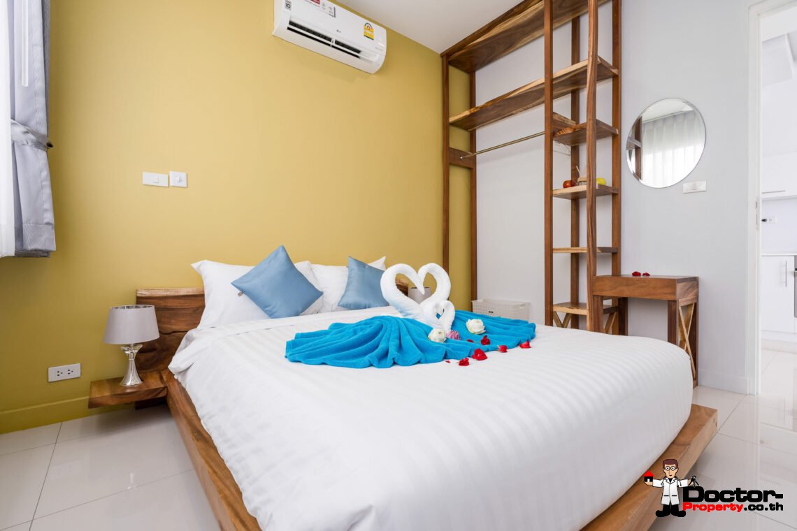 Modern 3 Bedroom Pool Villa with Sea View in Choeng Mon, Koh Samui – For Sale