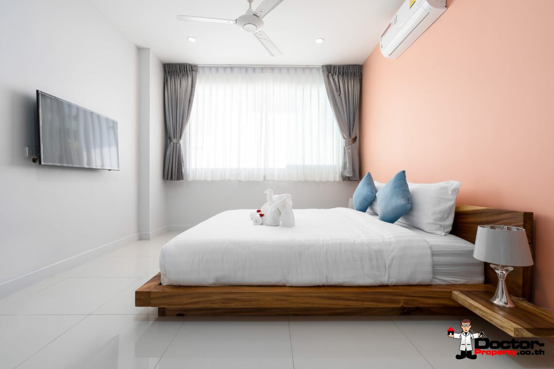 Modern 3 Bedroom Pool Villa with Sea View in Choeng Mon, Koh Samui – For Sale