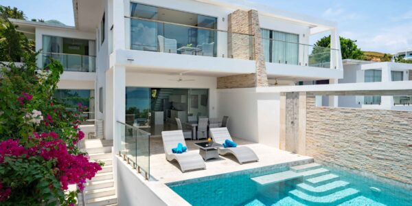 Modern 5 Bedroom Pool Villa with Sea View in Choeng Mon, Koh Samui – For Sale