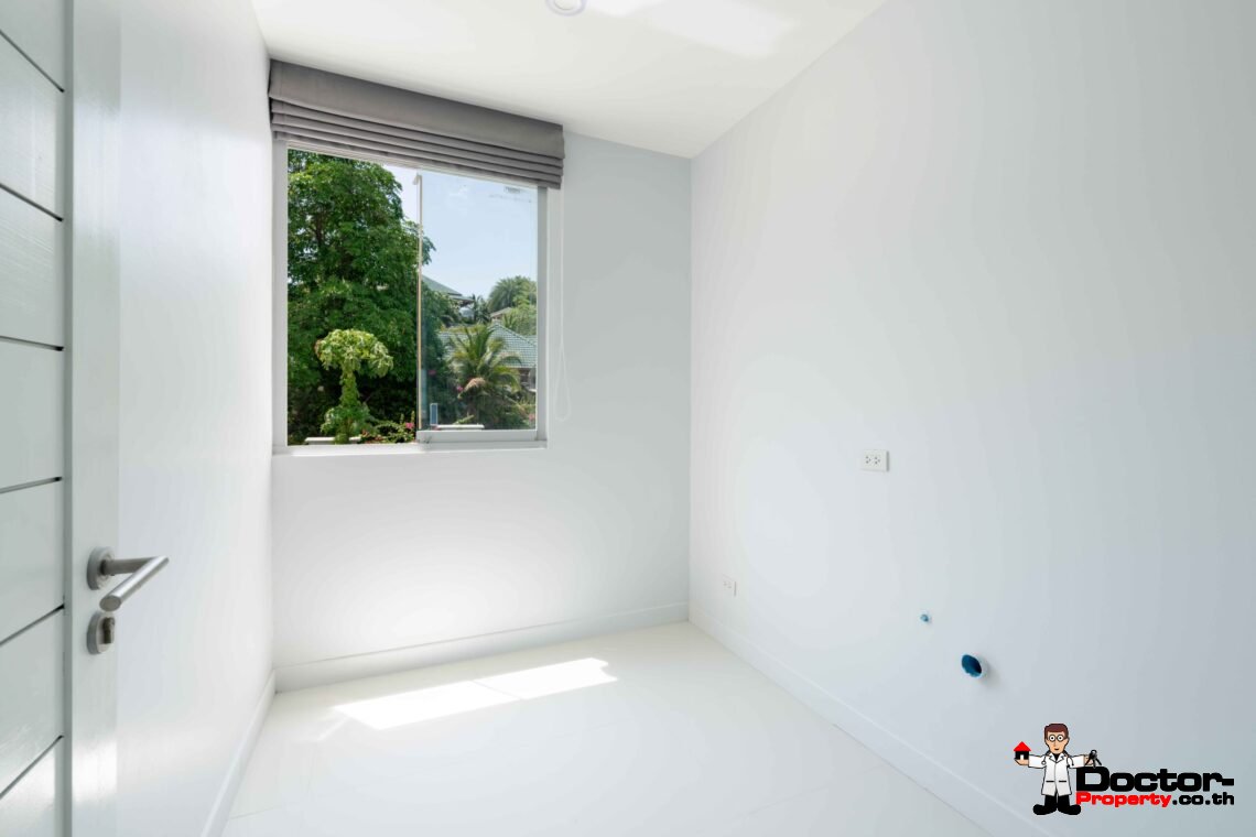 Modern 6 Bedroom Pool Villa with Sea View in Choeng Mon, Koh Samui – For Sale