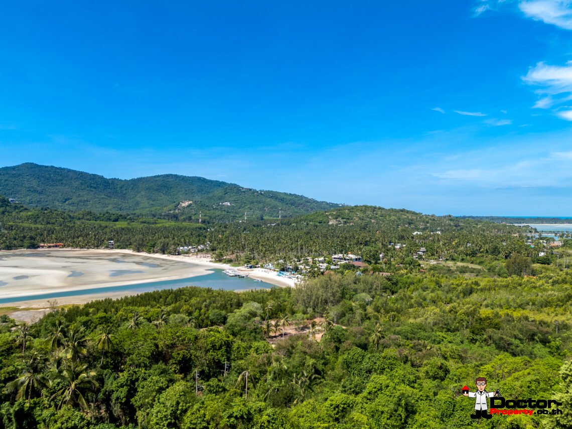 Land 2 Rai of Sea View in Taling Ngam, Koh Samui – For Sale