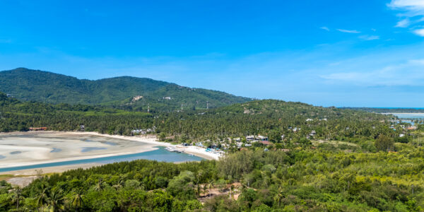 Land 2 Rai of Sea View in Taling Ngam, Koh Samui – For Sale