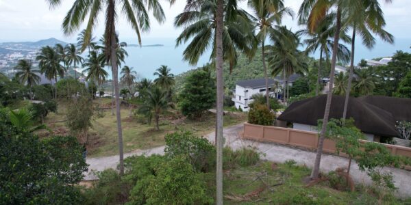 Land 4 Rai of Sea View in Chaweng Noi, Koh Samui – For Sale