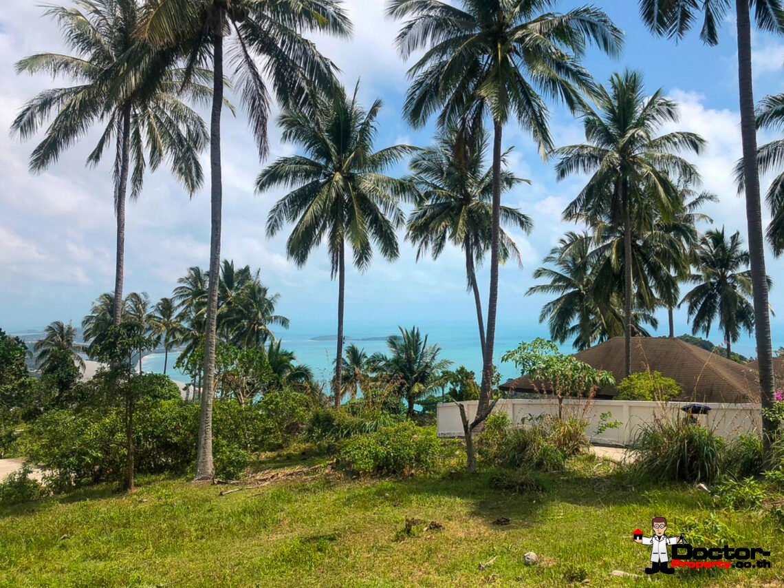 Land 4 Rai of Sea View in Chaweng Noi, Koh Samui – For Sale