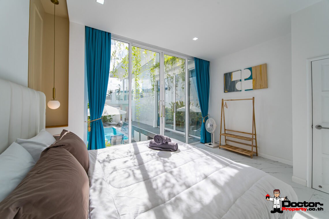 Modern 2 Bedroom Pool Villa in Mae Nam, Koh Samui – For Sale