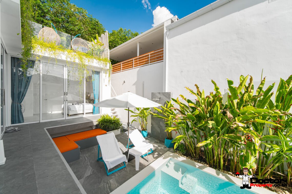 Modern 2 Bedroom Pool Villa in Mae Nam, Koh Samui – For Sale