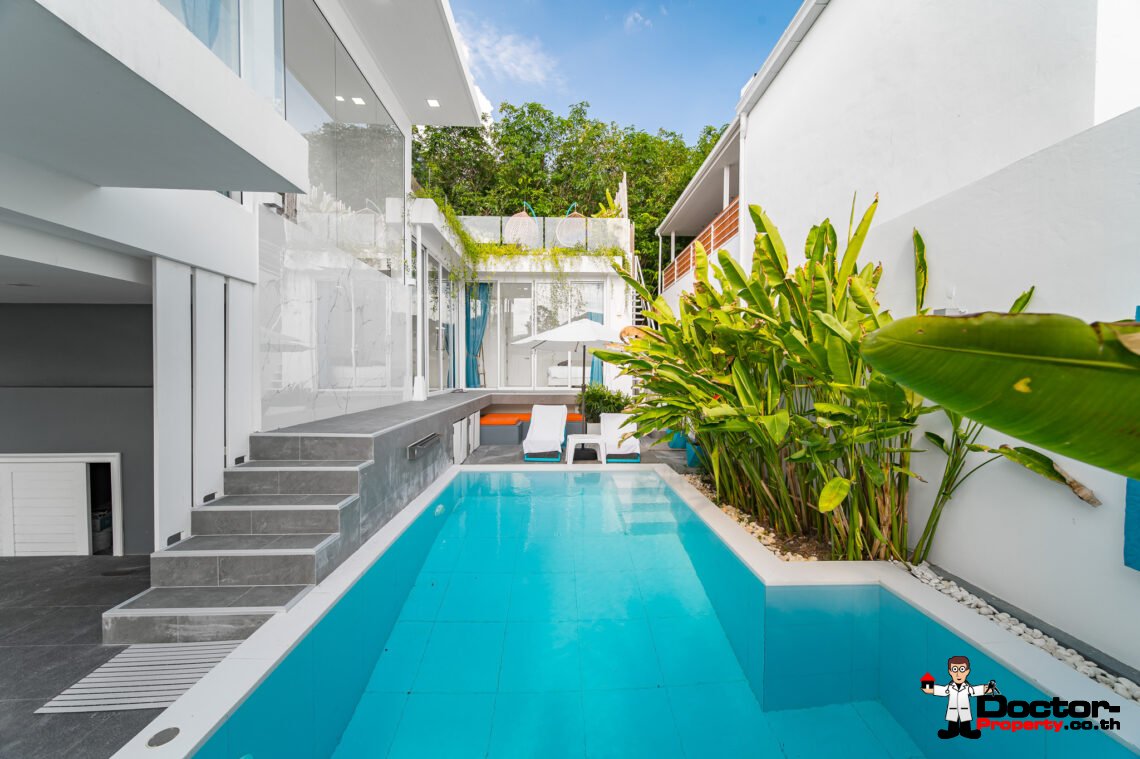Modern 2 Bedroom Pool Villa in Mae Nam, Koh Samui – For Sale