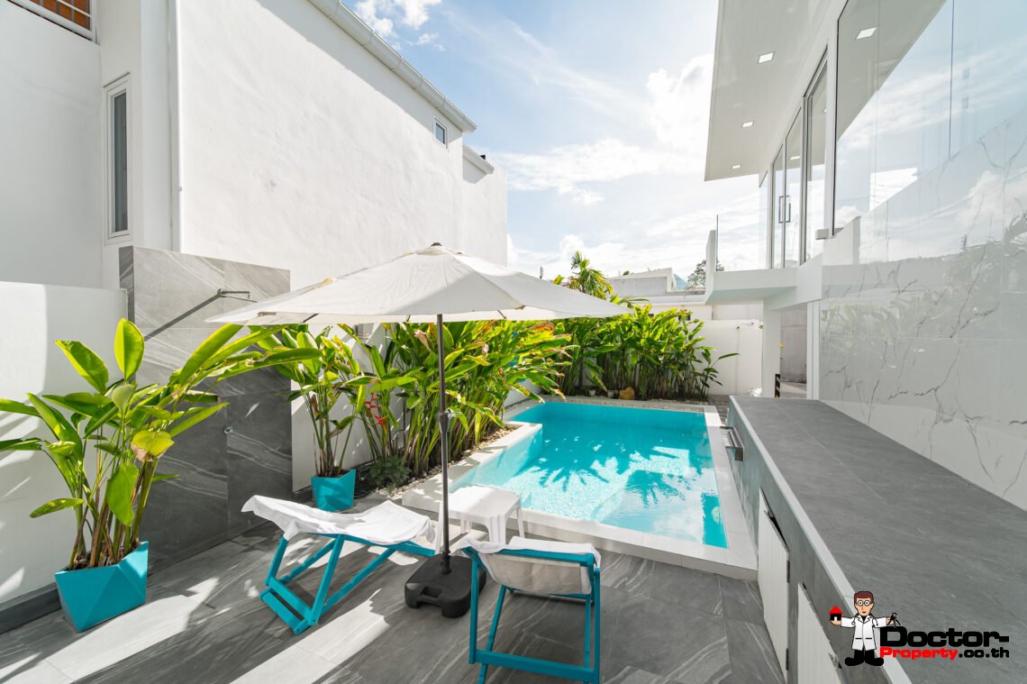 Modern 2 Bedroom Pool Villa in Mae Nam, Koh Samui – For Sale