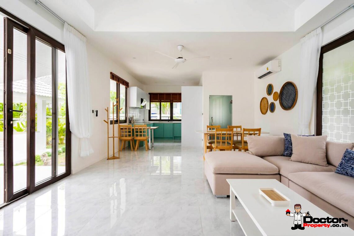 Modern 3 Bedroom Pool Villa in Bo Phut, Koh Samui – For Sale