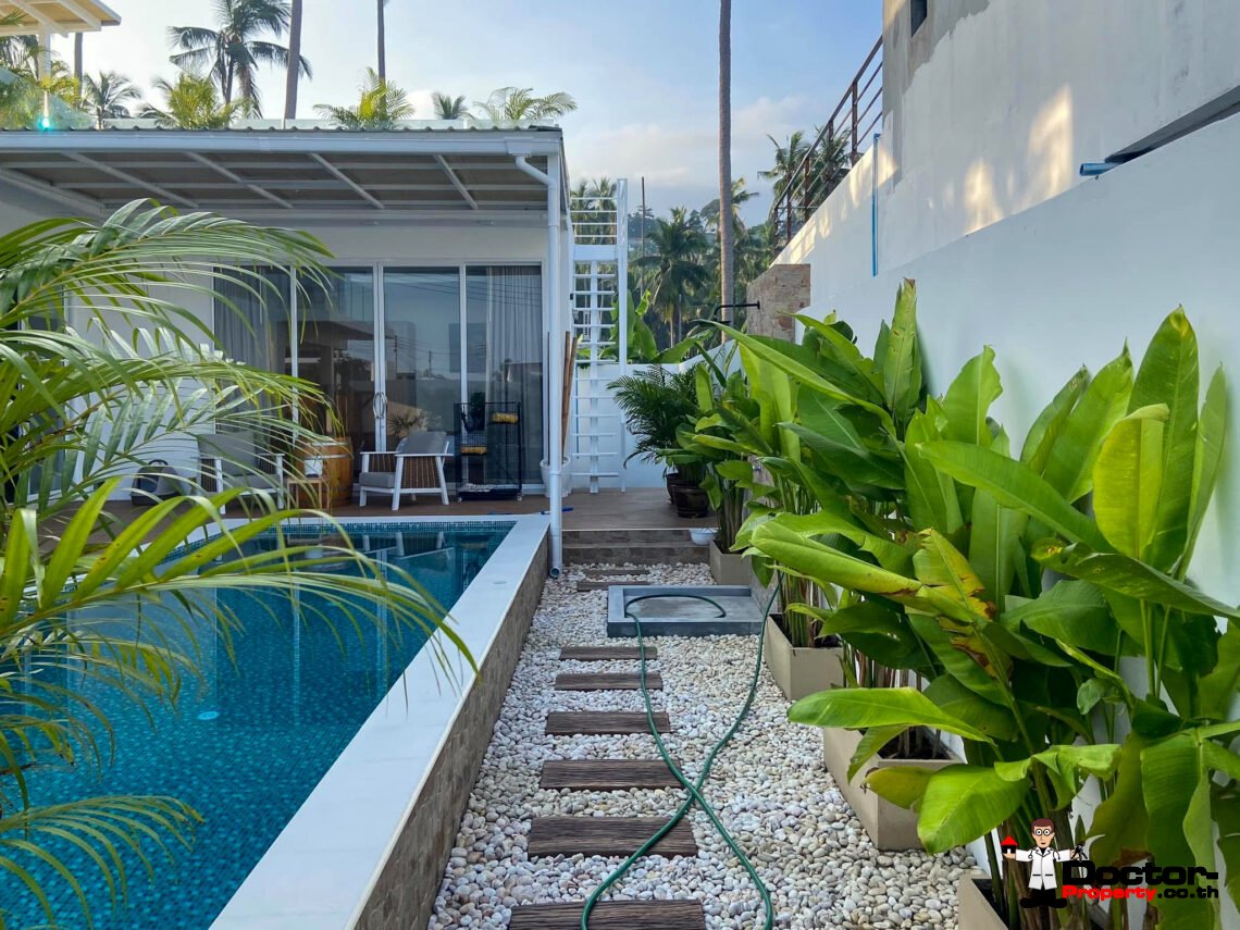 3 Bedroom Pool Villa in Mae Nam, Koh Samui – For Sale