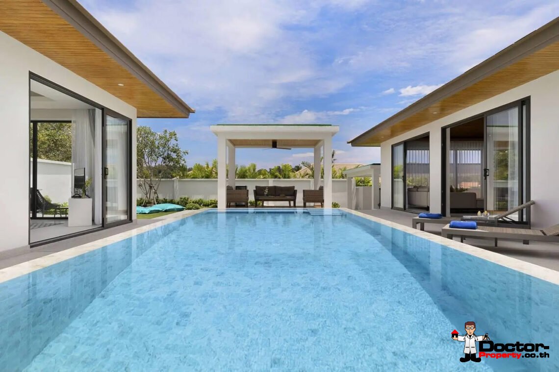 3 Bedroom Garden Villa with Pool in Choeng Mon, Koh Samui – For Sale