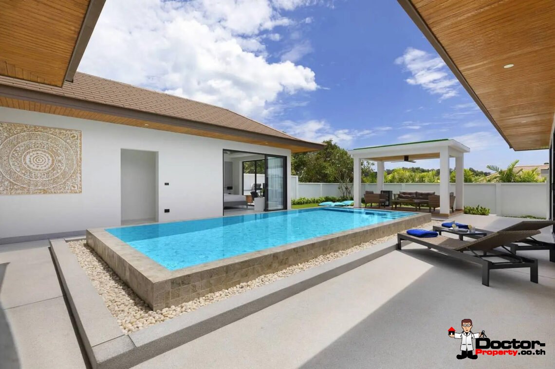 3 Bedroom Garden Villa with Pool in Choeng Mon, Koh Samui – For Sale