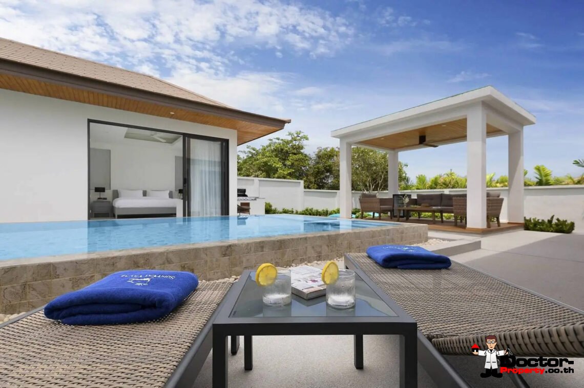3 Bedroom Garden Villa with Pool in Choeng Mon, Koh Samui – For Sale