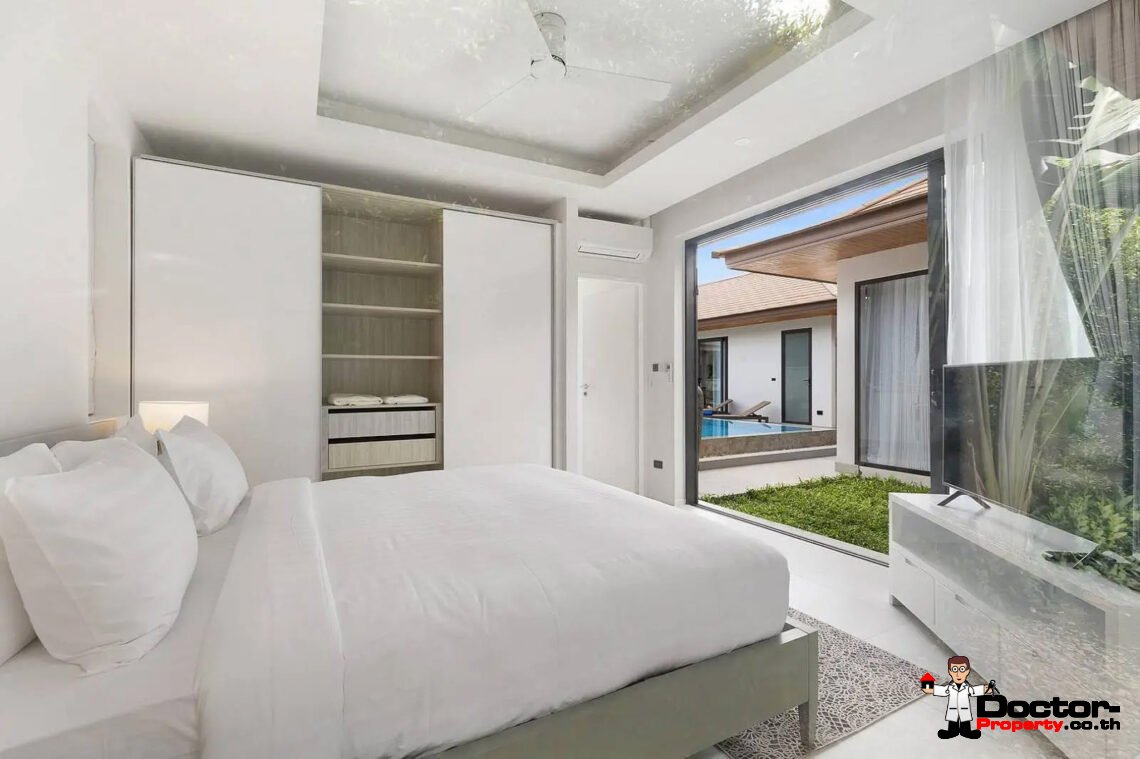 3 Bedroom Garden Villa with Pool in Choeng Mon, Koh Samui – For Sale