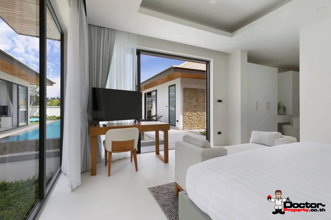 3 Bedroom Garden Villa with Pool in Choeng Mon, Koh Samui – For Sale