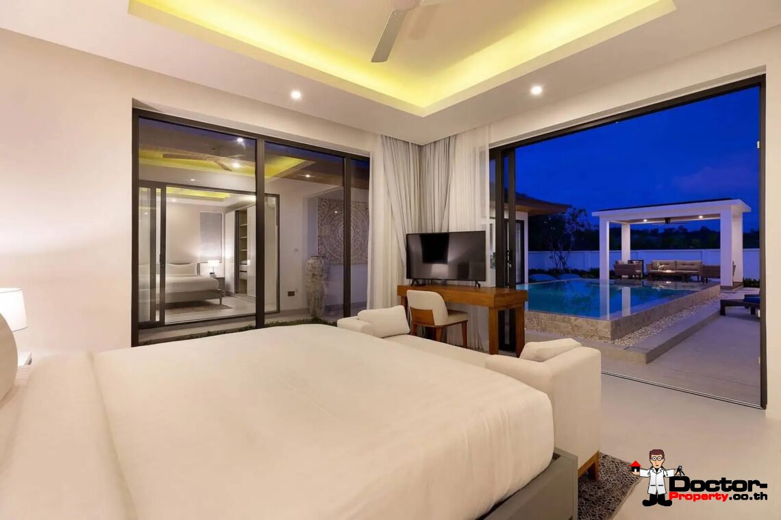 3 Bedroom Garden Villa with Pool in Choeng Mon, Koh Samui – For Sale