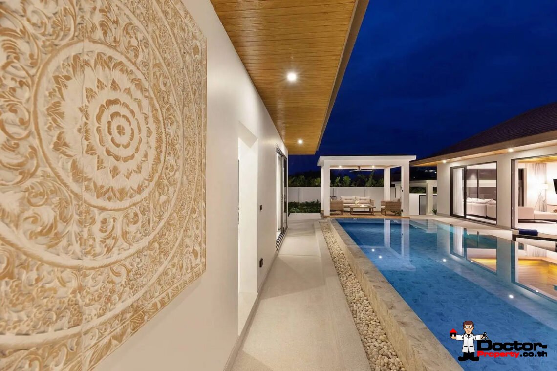 3 Bedroom Garden Villa with Pool in Choeng Mon, Koh Samui – For Sale