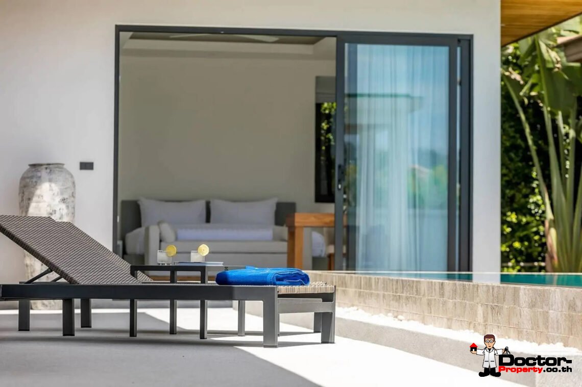 3 Bedroom Garden Villa with Pool in Choeng Mon, Koh Samui – For Sale