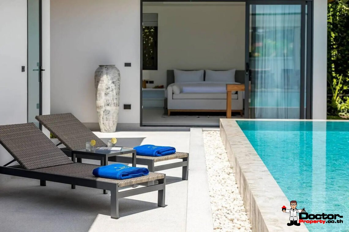 3 Bedroom Garden Villa with Pool in Choeng Mon, Koh Samui – For Sale