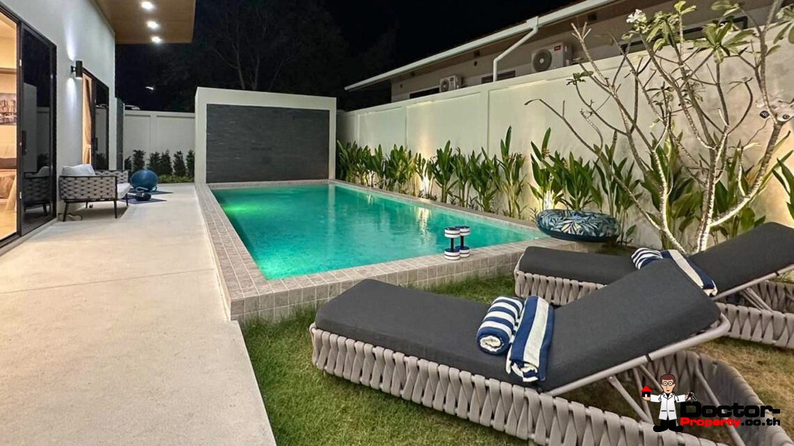 Modern 3 Bedroom Pool Villa in Chaweng, Koh Samui – For Sale