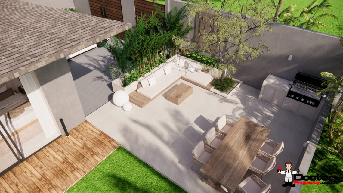 Modern 3 Bedroom Pool Villa in Chaweng, Koh Samui – For Sale