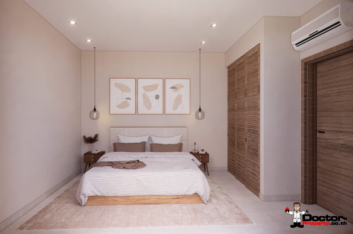 Modern 3 Bedroom Pool Villa in Chaweng, Koh Samui – For Sale