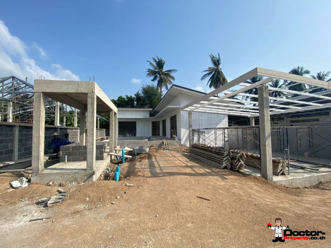 Modern 3 Bedroom Pool Villa in Chaweng, Koh Samui – For Sale