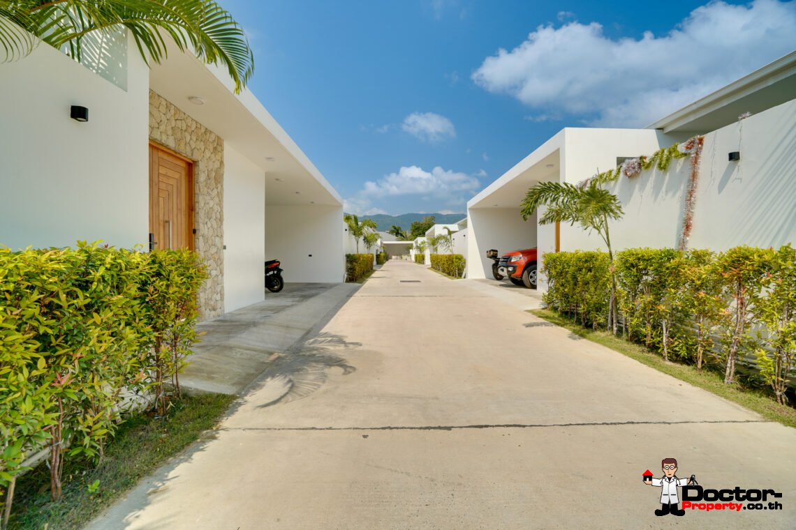 Modern 4 Bedroom Pool Villa in Lamai, Koh Samui – For Sale