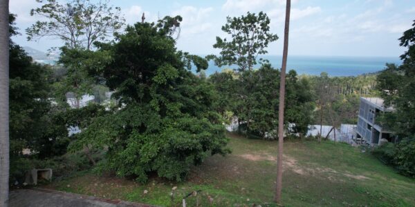 Land 804 SQM with Sea View in Chaweng Noi, Koh Samui – For Sale