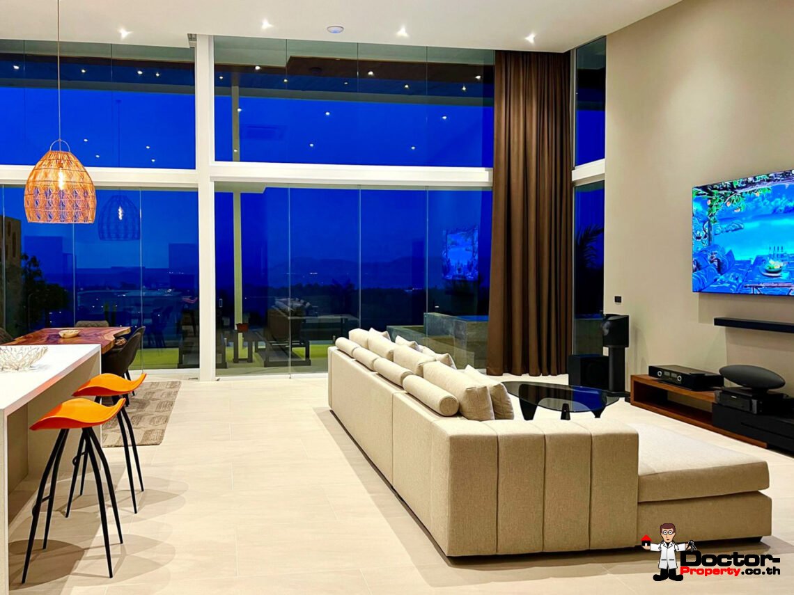 3 Bedroom Penthouse with Sea View in Mae Nam, Koh Samui – For Sale