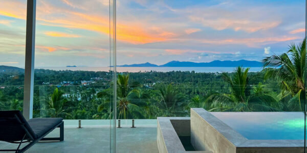 3 Bedroom Penthouse with Sea View in Mae Nam, Koh Samui –  For Sale