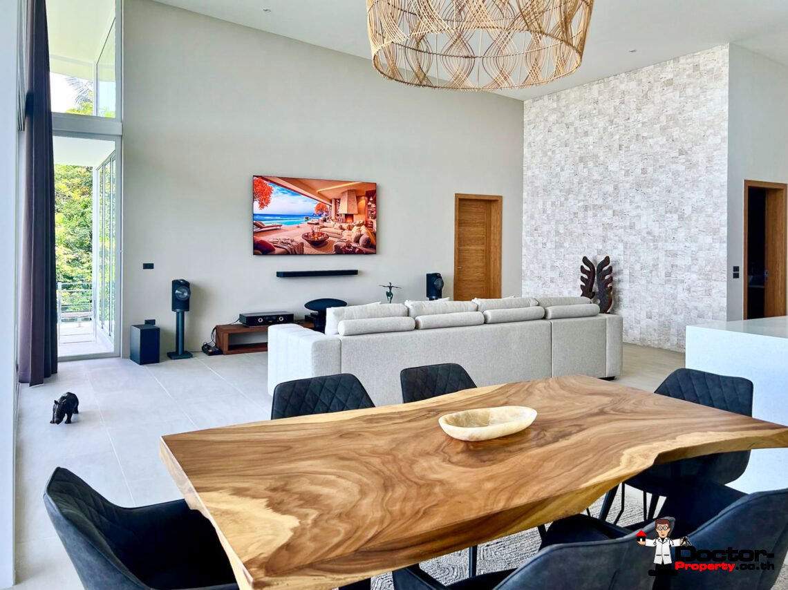 3 Bedroom Penthouse with Sea View in Mae Nam, Koh Samui – For Sale