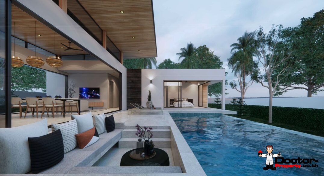 3 Bedroom Pool Villa in Chaweng, Koh Samui – For Sale