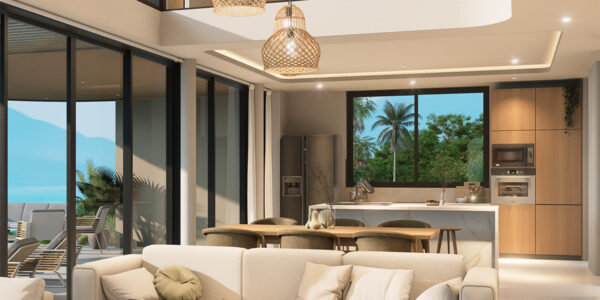 Modern 3 Bedroom Sea View Villa in Bang Por, Koh Samui – For Sale