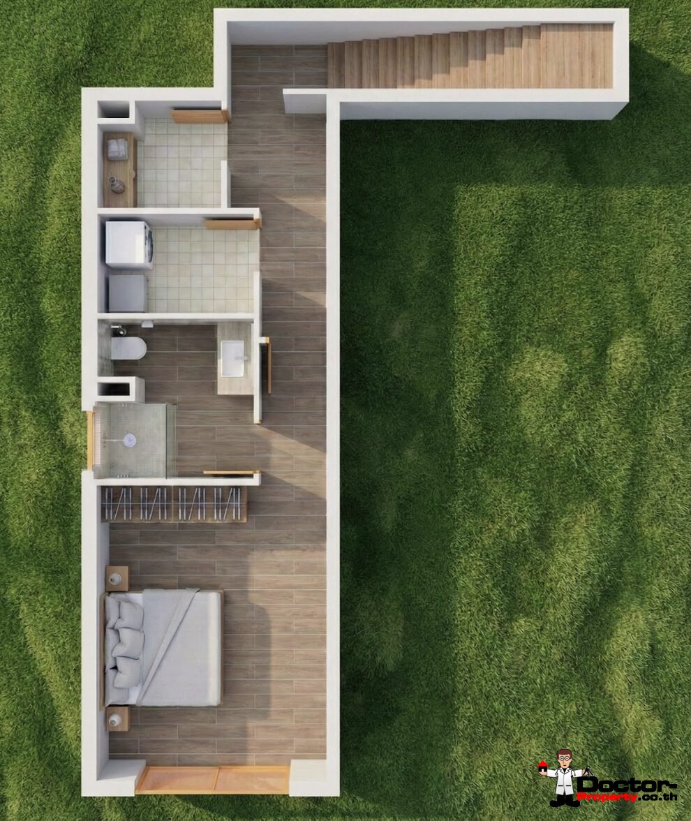 Modern 3 Bedroom Sea View Villa in Bang Por, Koh Samui – For Sale