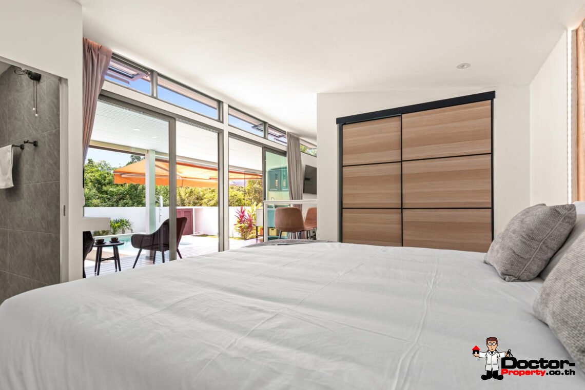 New 1-2 Bedroom Pool Villa in Bo Phut, Koh Samui – For Sale