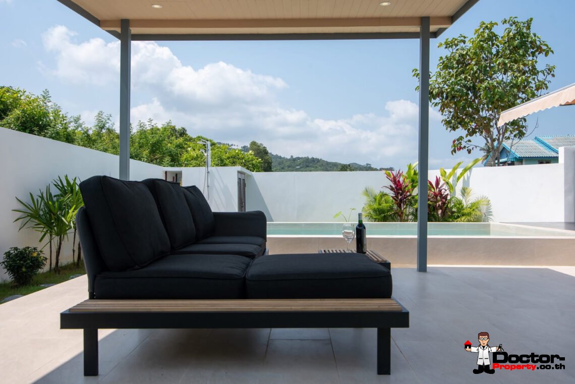 New 1-2 Bedroom Pool Villa in Bo Phut, Koh Samui – For Sale