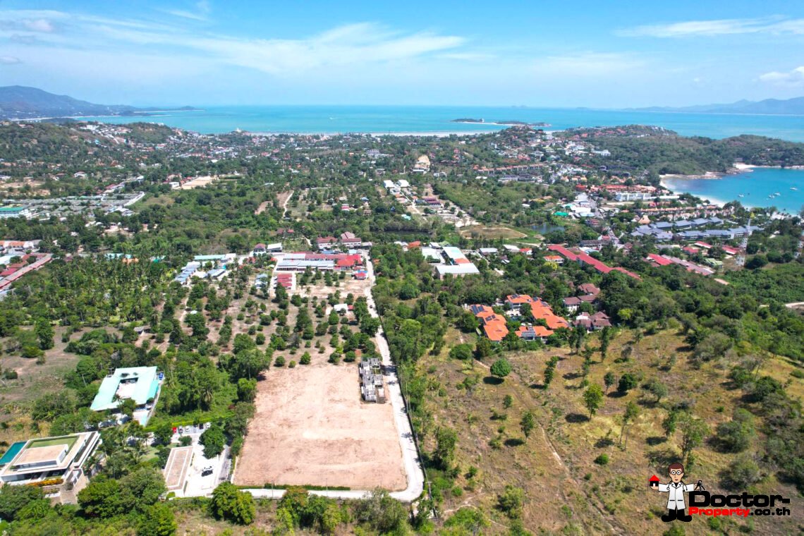 Flat Land 300-400 SQM in Plai Laem, Koh Samui – For Sale