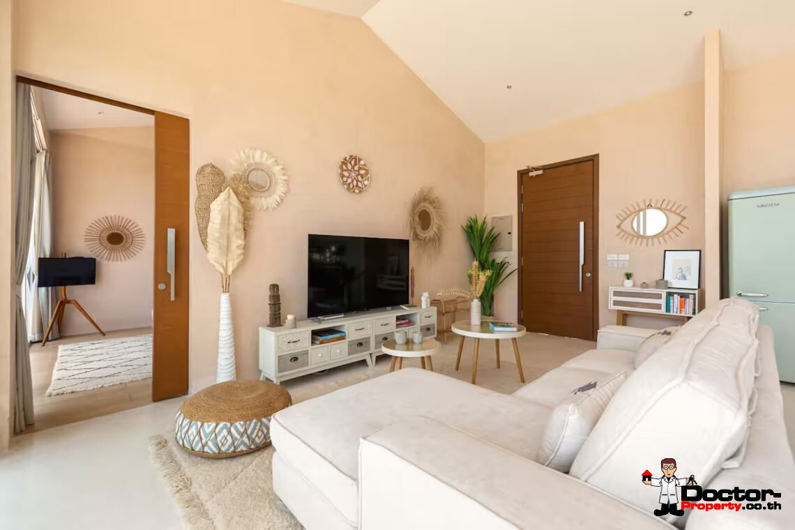 3 Bedroom Pool Villa with Sea View in Bang Por, Koh Samui – For Sale