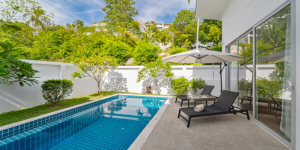 Modern 2 Bedroom Pool Villa in Bang Por, Koh Samui – For Sale