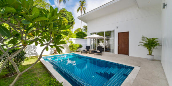 Modern 2 Bedroom Pool Villa in Bang Por, Koh Samui – For Sale