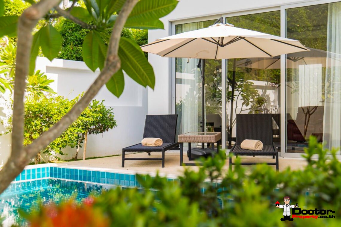 Modern 2 Bedroom Pool Villa in Bang Por, Koh Samui – For Sale