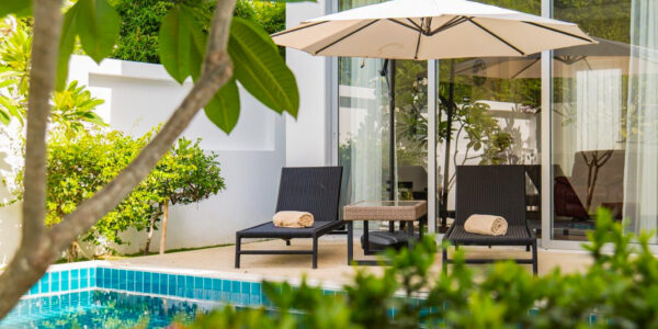 Modern 2 Bedroom Pool Villa in Bang Por, Koh Samui – For Sale