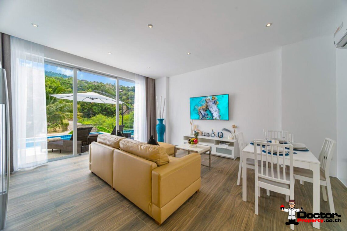 Modern 3 Bedroom Pool Villa in Bang Por, Koh Samui – For Sale