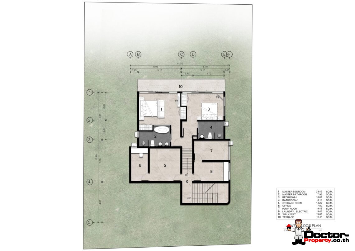 Luxury 4 Bedroom Pool Villa with Sea View in Bang Por, Koh Samui – For Sale