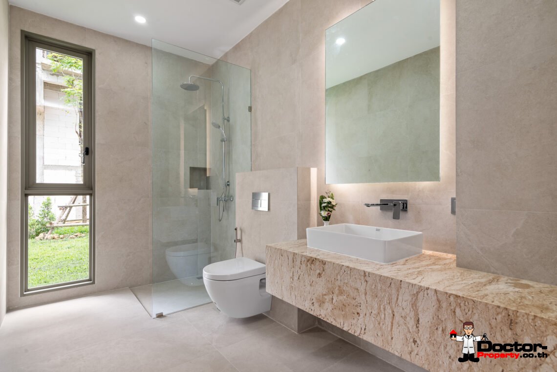 Luxury 4 Bedroom Pool Villa with Sea View in Bang Por, Koh Samui – For Sale